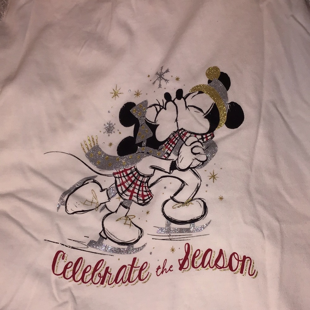 Disney holiday zip sweatshirt